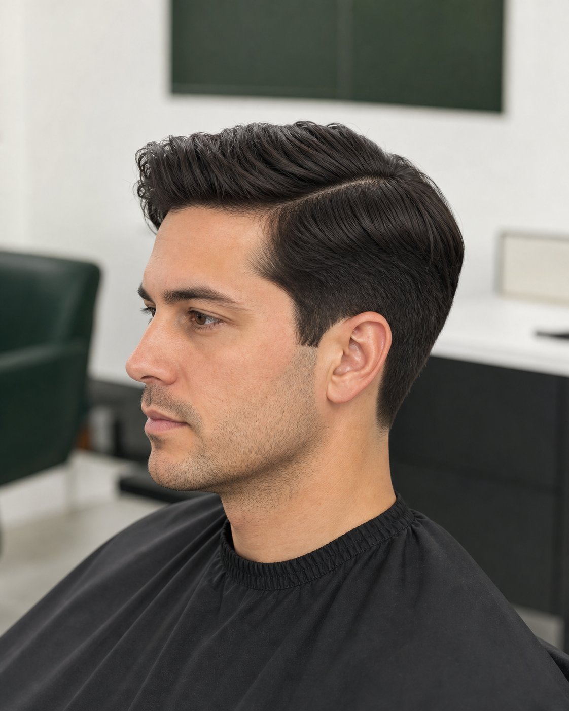 Classic taper hairstyle reference